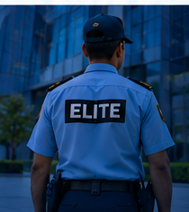 Elite professional security guard